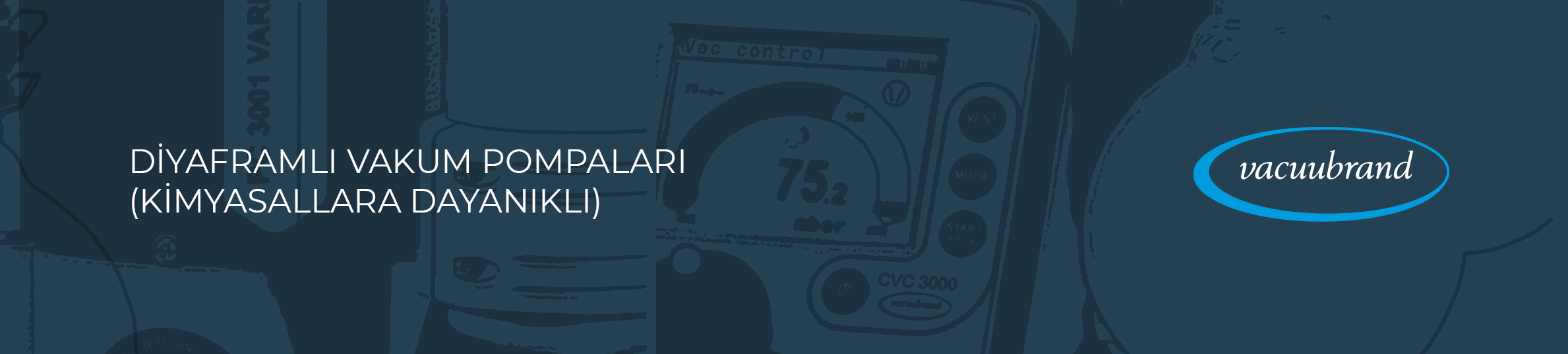 Diyaframlı Vakum Pompaları (Kimyasallara Dayanıklı)